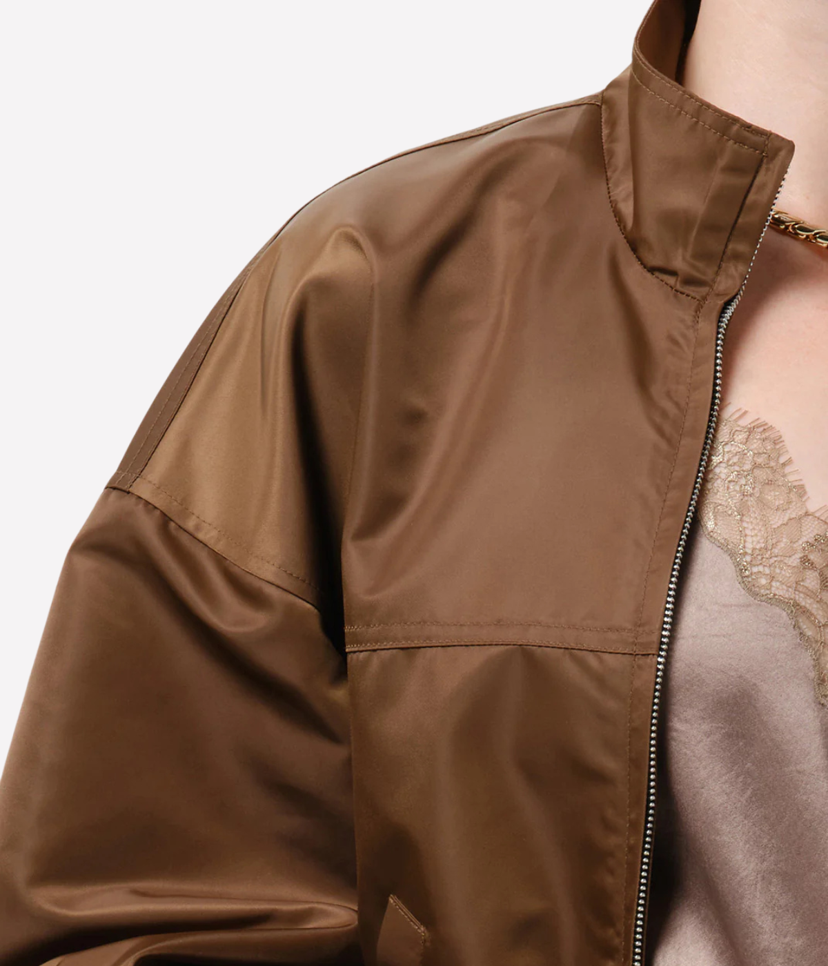 Barracuta Bubble Jacket in Toffee