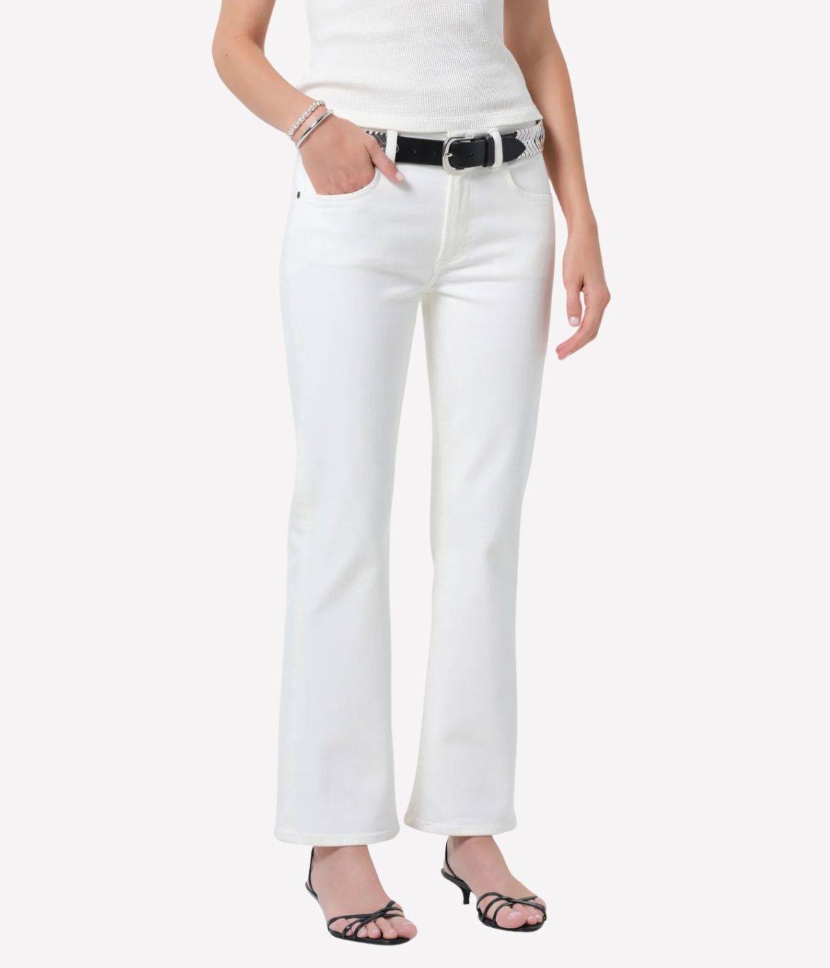 Goldie Kick Flare in Pashmina