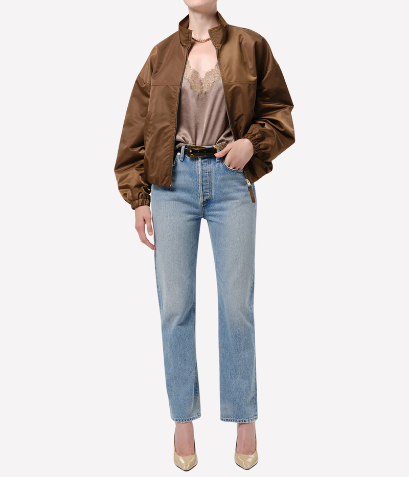 Barracuta Bubble Jacket in Toffee