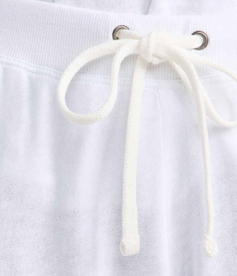 Wide Leg Sweatpant in WHITE