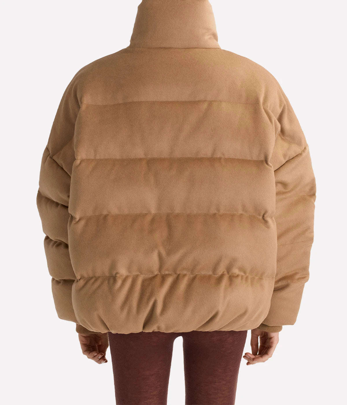 Puffer Jacket in CAMEL