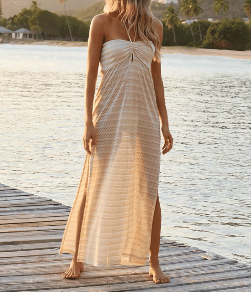 Mila Cr Casual Dress in GOLD