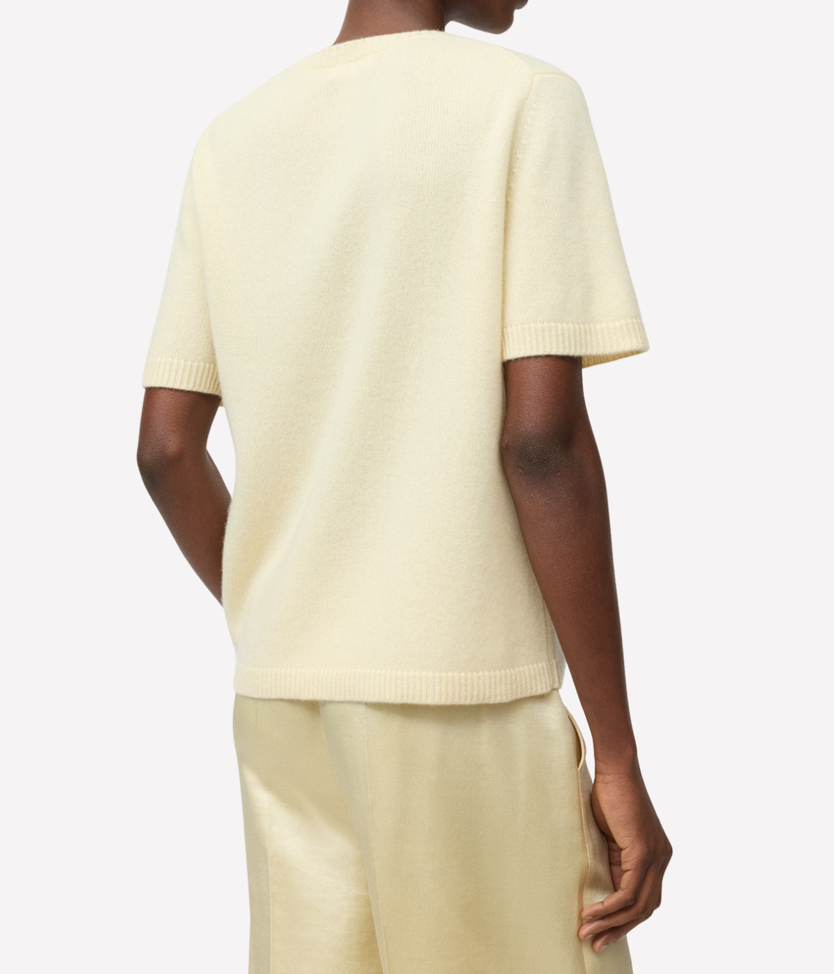 Oversized T-Shirt in Waxed Paper