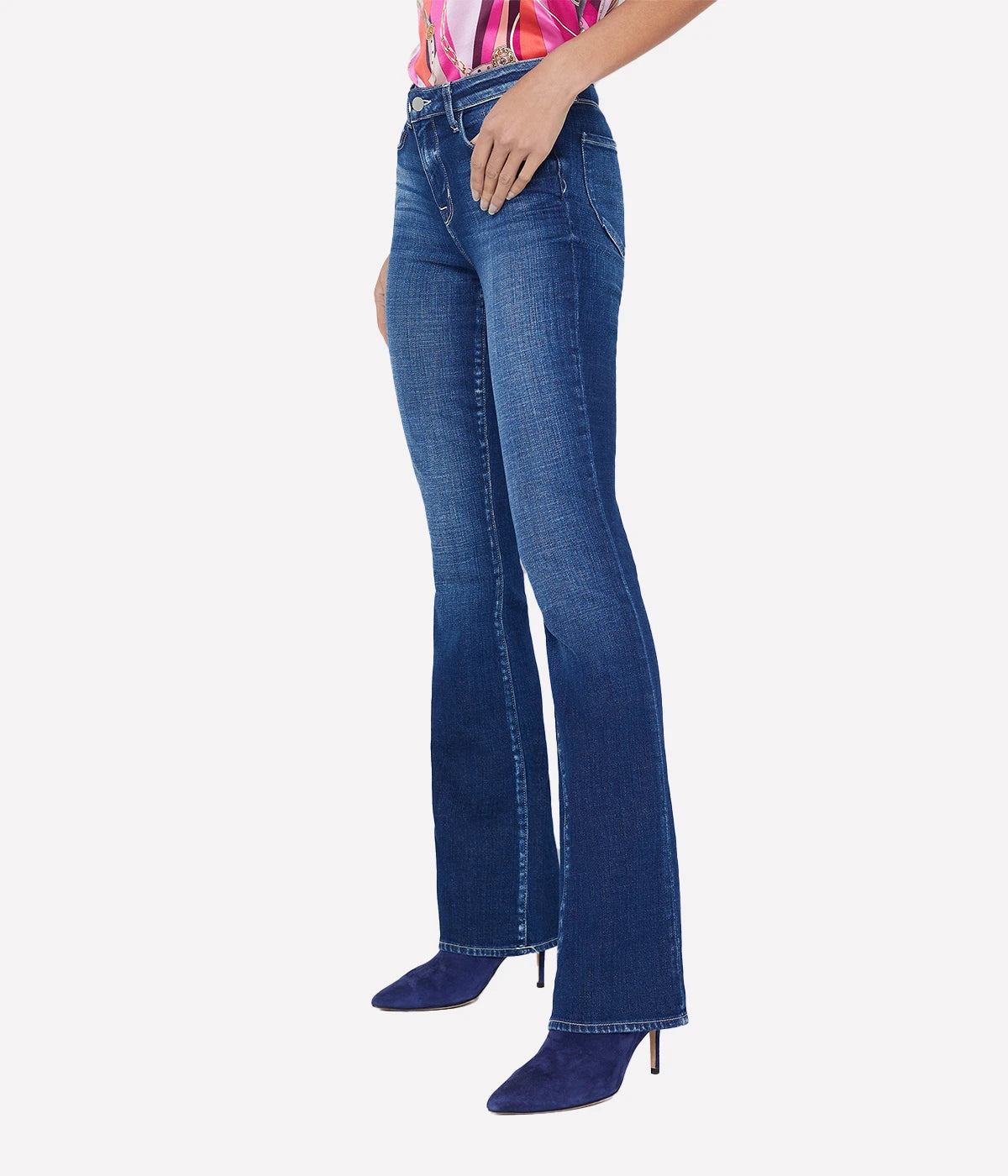Selma H/R Sleek Baby Boot Jean in Balboa