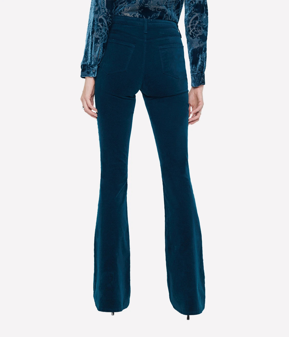 Marty H/R Flare in Rich Teal