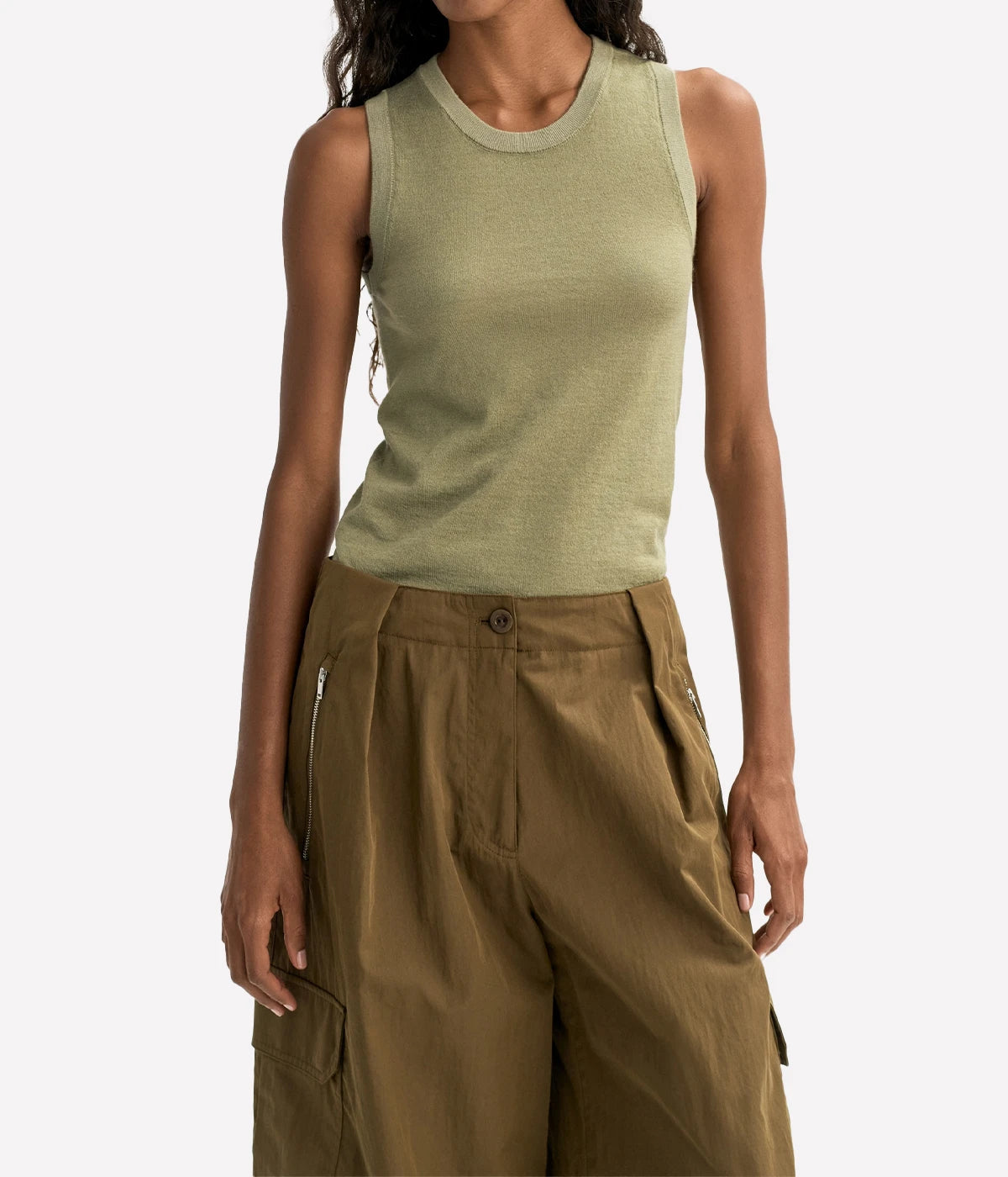 Featherlight Tank in KHAKI