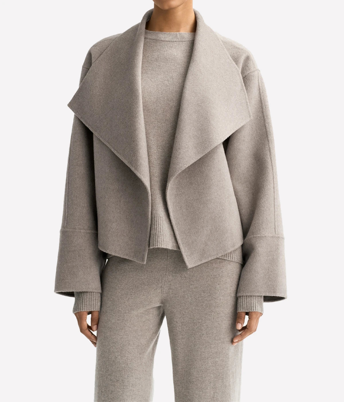 Short Coat in Greige