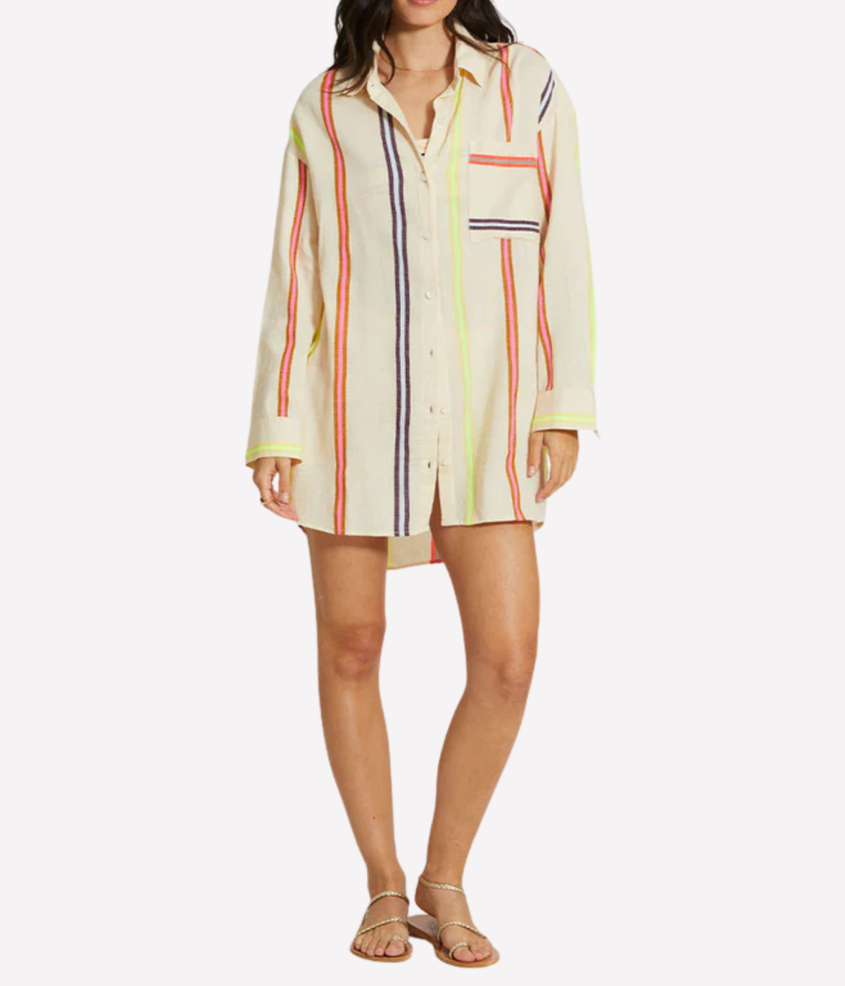 Mariam Shirt in Niyoni Freesia