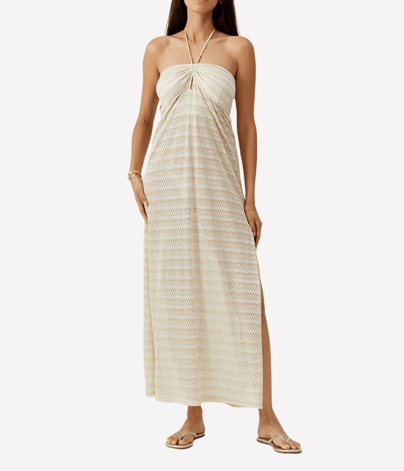 Mila Cr Casual Dress in GOLD