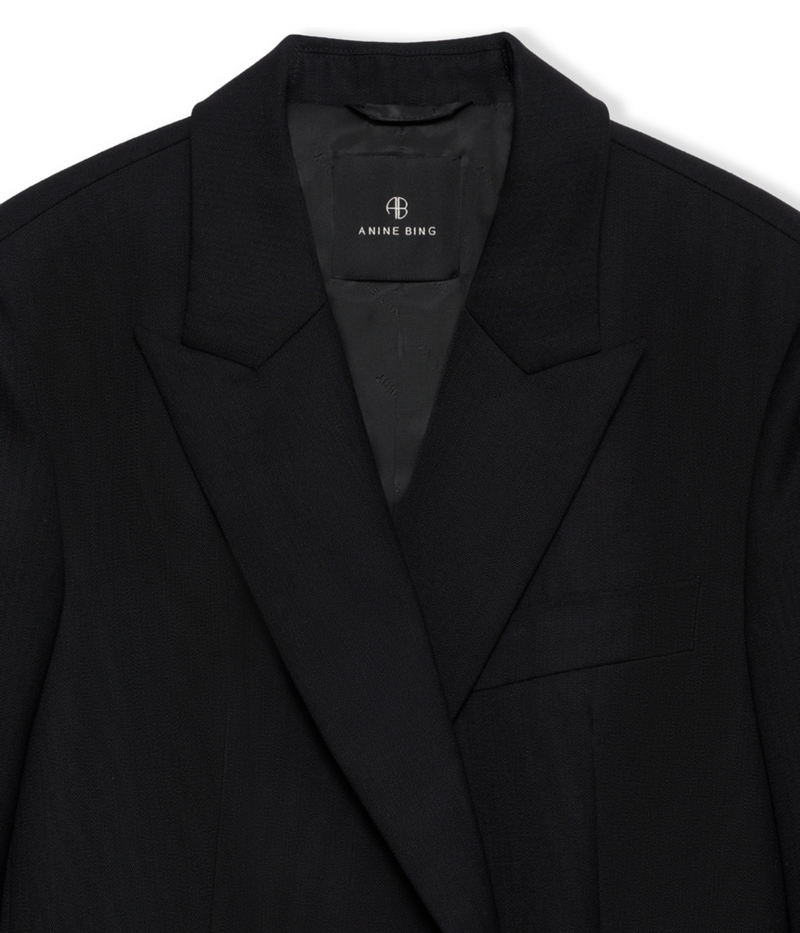 Evalyn Blazer in Black