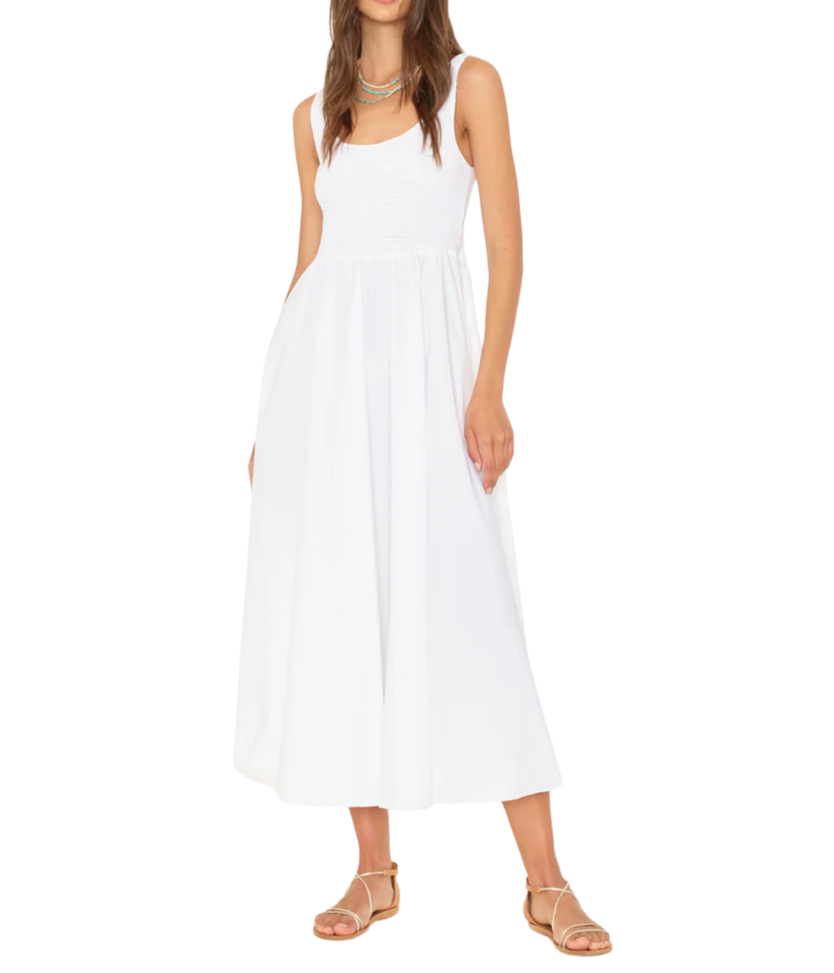 Florence Dress in WHITE