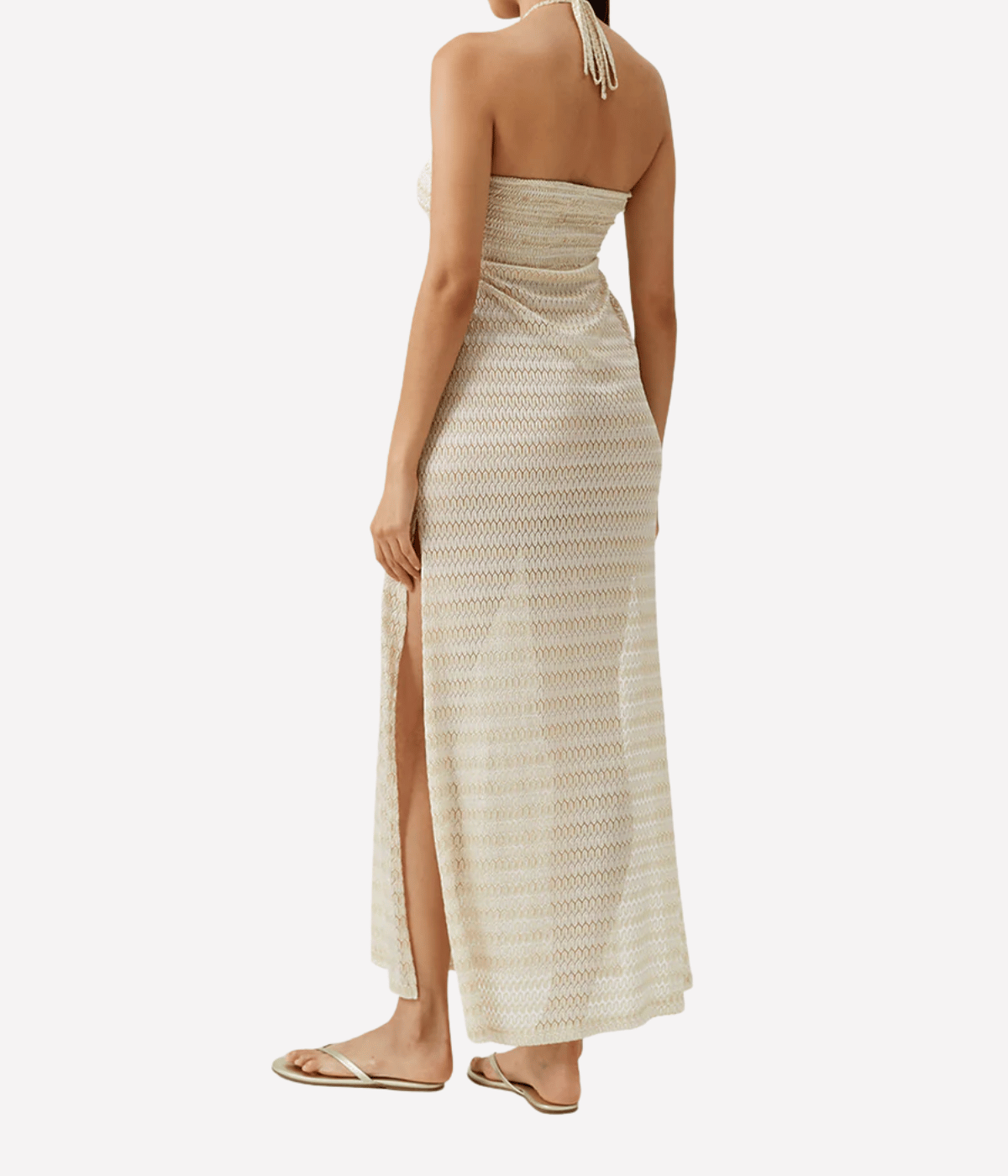 Mila Cr Casual Dress in GOLD