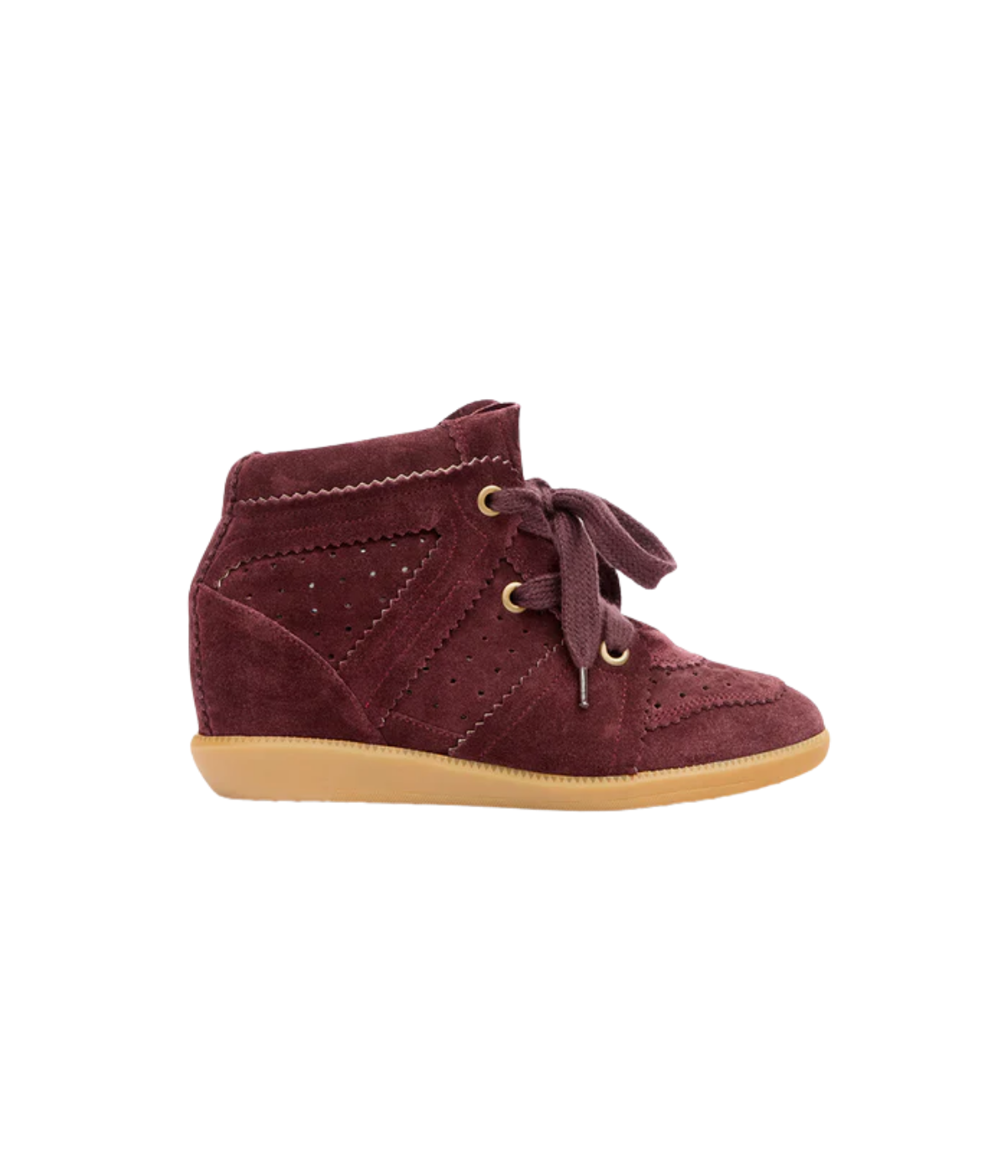 Bobby Sneaker in Plum