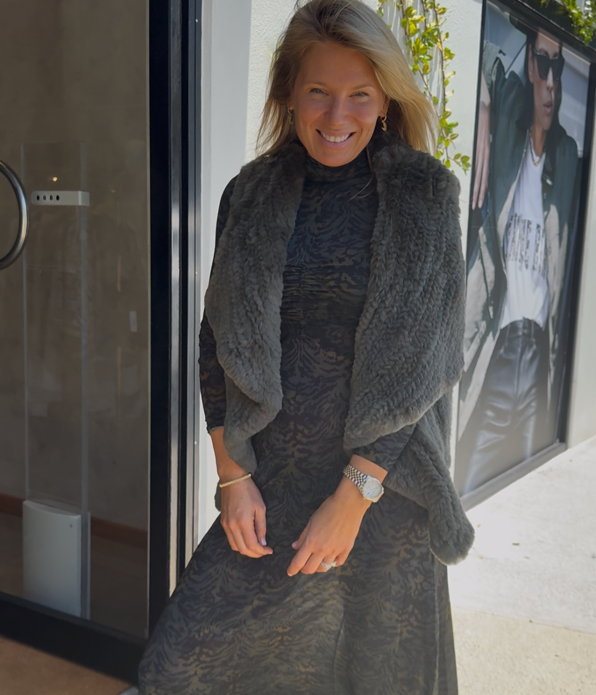 Gilet 50cm in Amazone