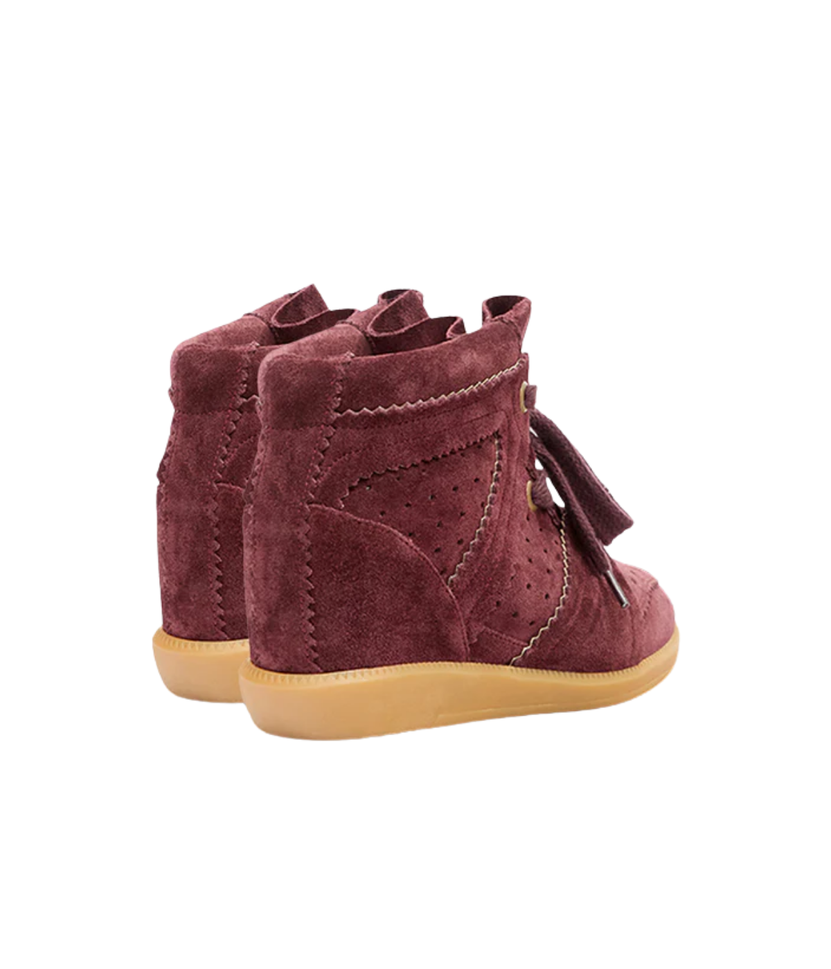 Bobby Sneaker in Plum