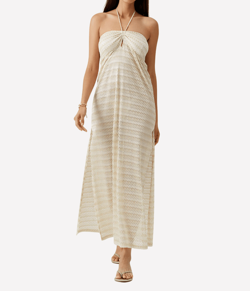Mila Cr Casual Dress in GOLD