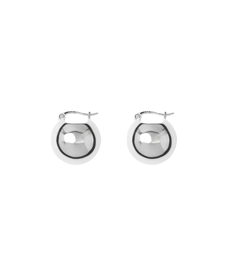 The Ingrid Earrings In Silver