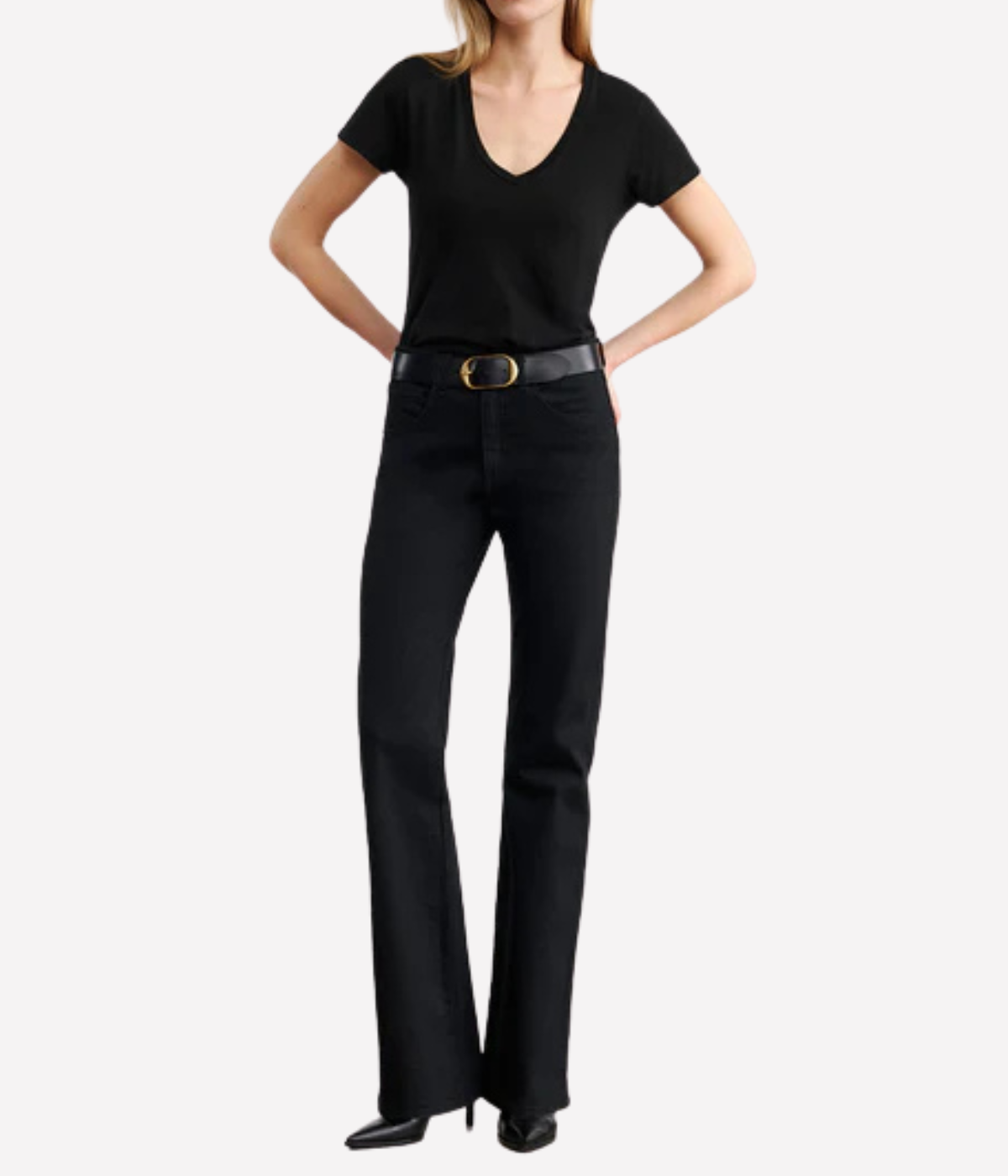 Celia Jean in Distressed Black Wash