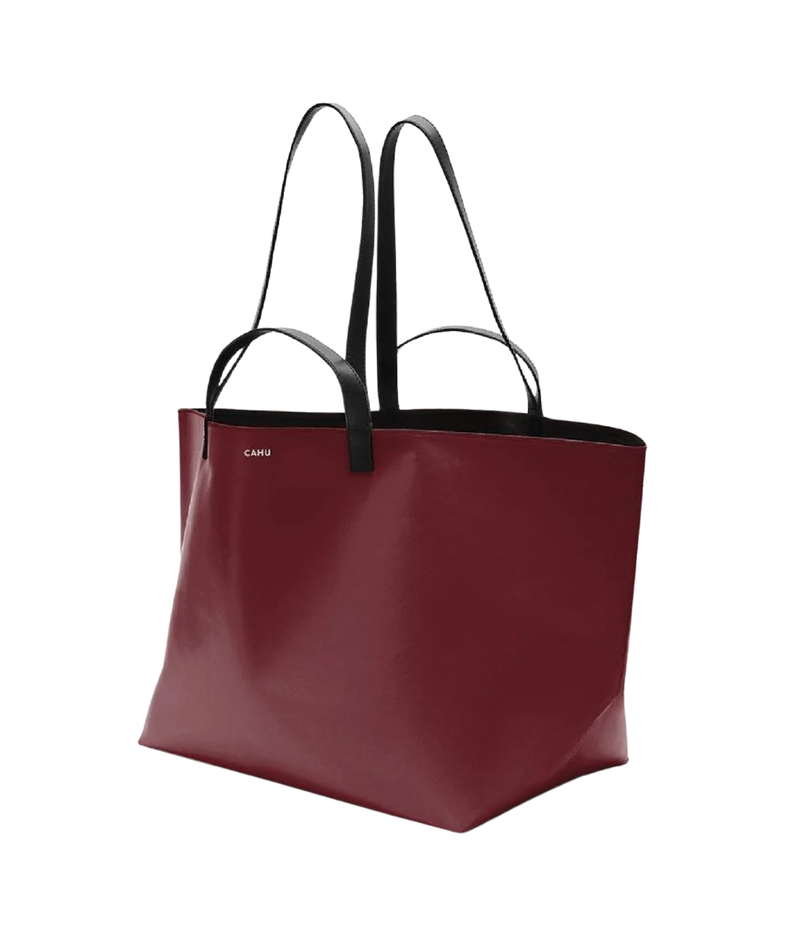 Pratique Zip Medium Bag in Burgundy