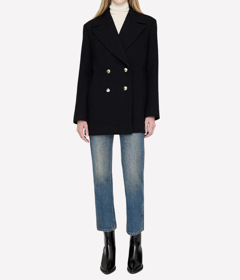 Glenn Peacoat in Black