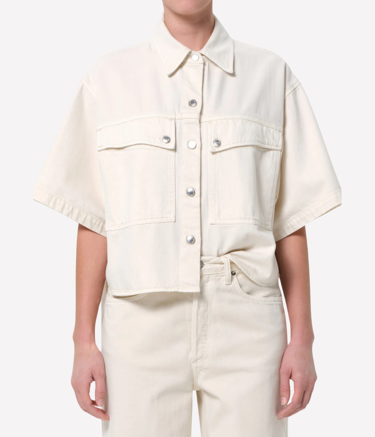 Enora Shirt in Brown Rice