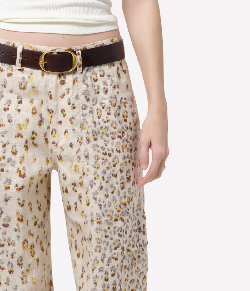 Ciela Balloon Utility Pant in Cheetah