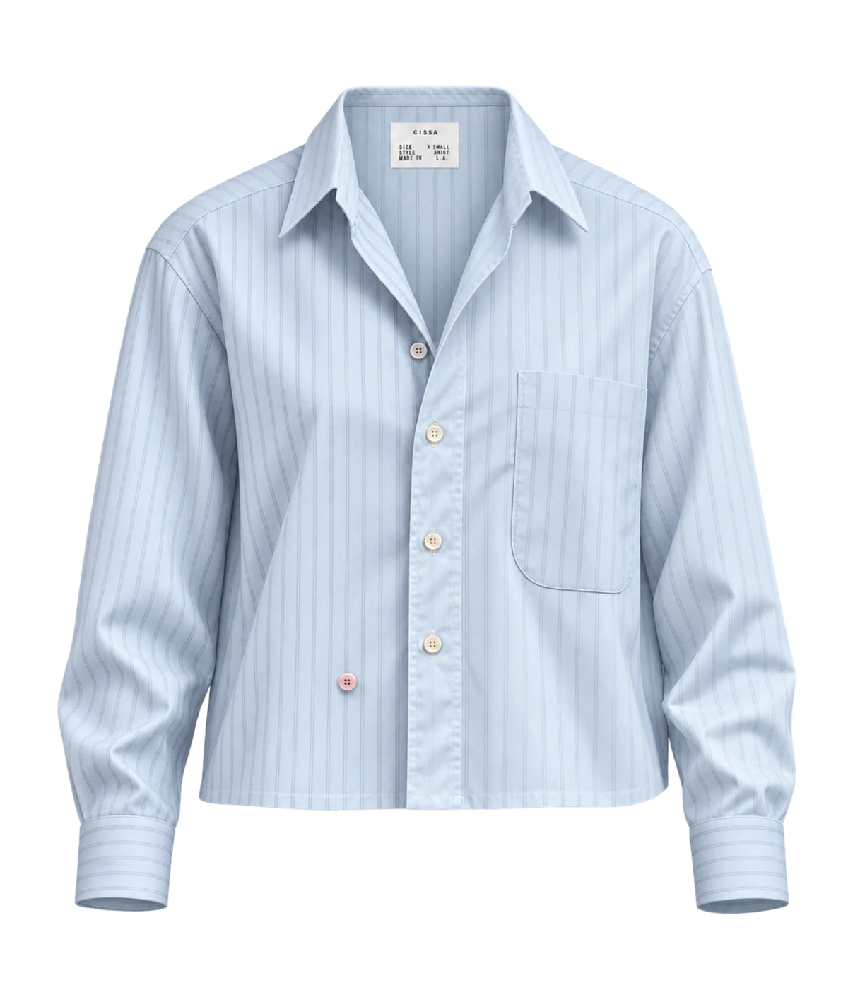 The Daily Shirt in Blue Needle