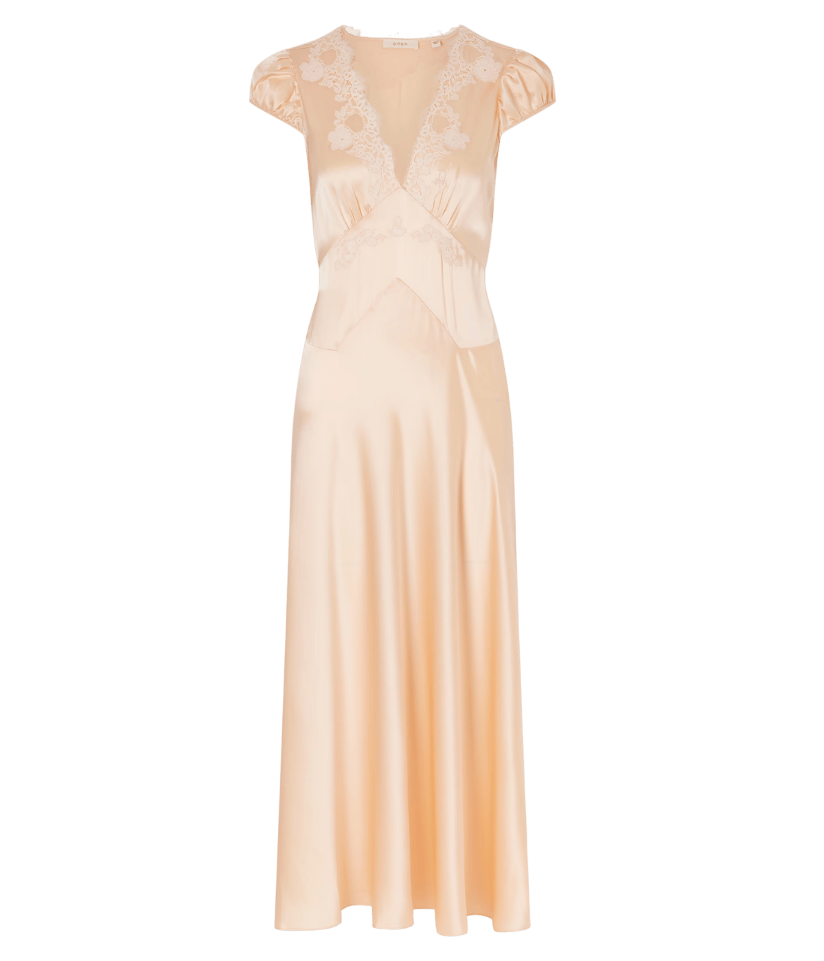 Coraline Dress in Peach Sorbet
