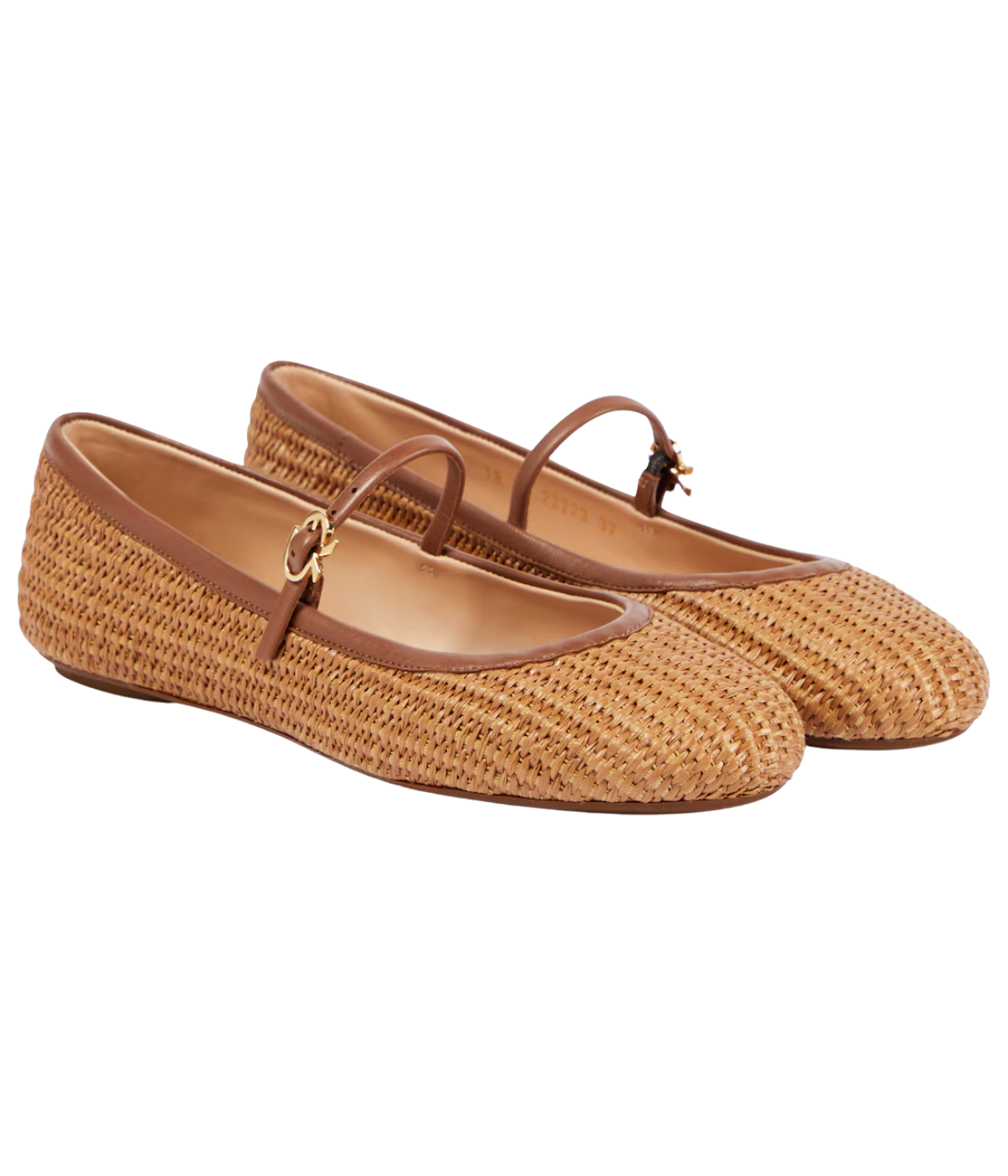 Carla Ballet Flat In Cuoio