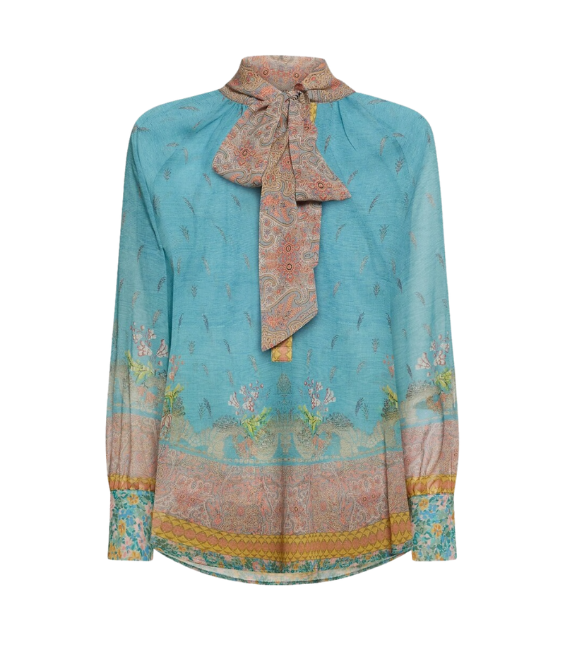 Brighton Shirt in Aqua