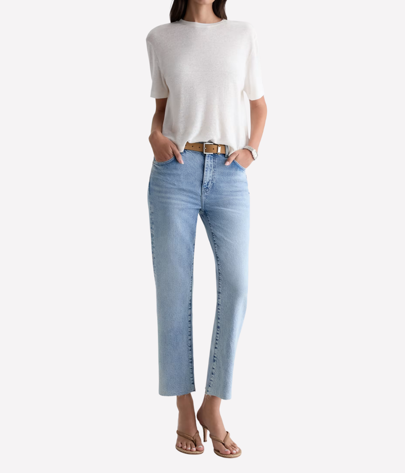 Brinley Crop Jean in Gold Country