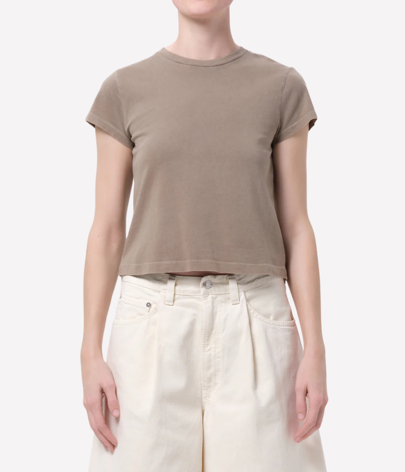 Adine Shrunken Tee in Trail