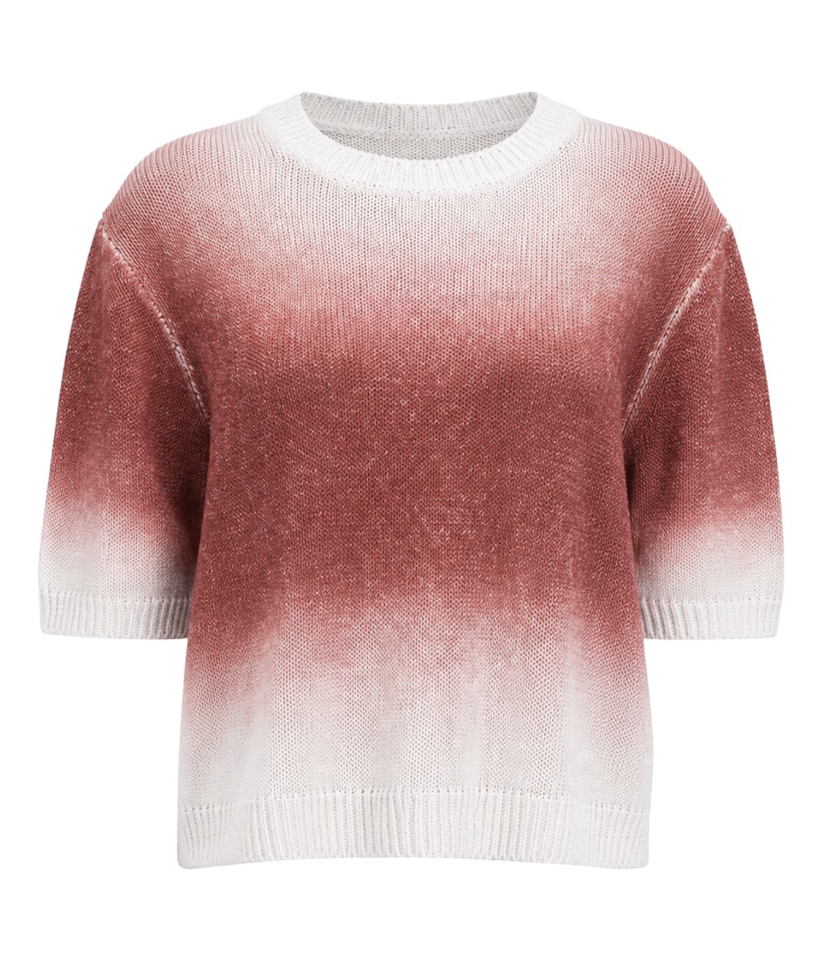 Short Sleeve Maglia Pullover in Agata