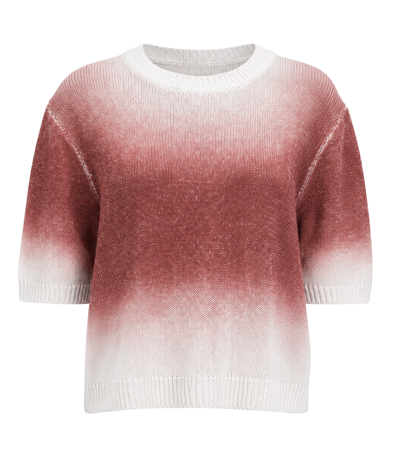 Short Sleeve Maglia Pullover in Agata