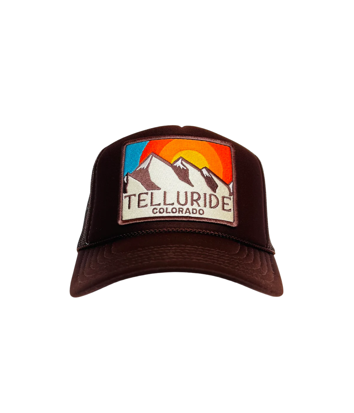 TELLURIDE Trucker Hat in Brown