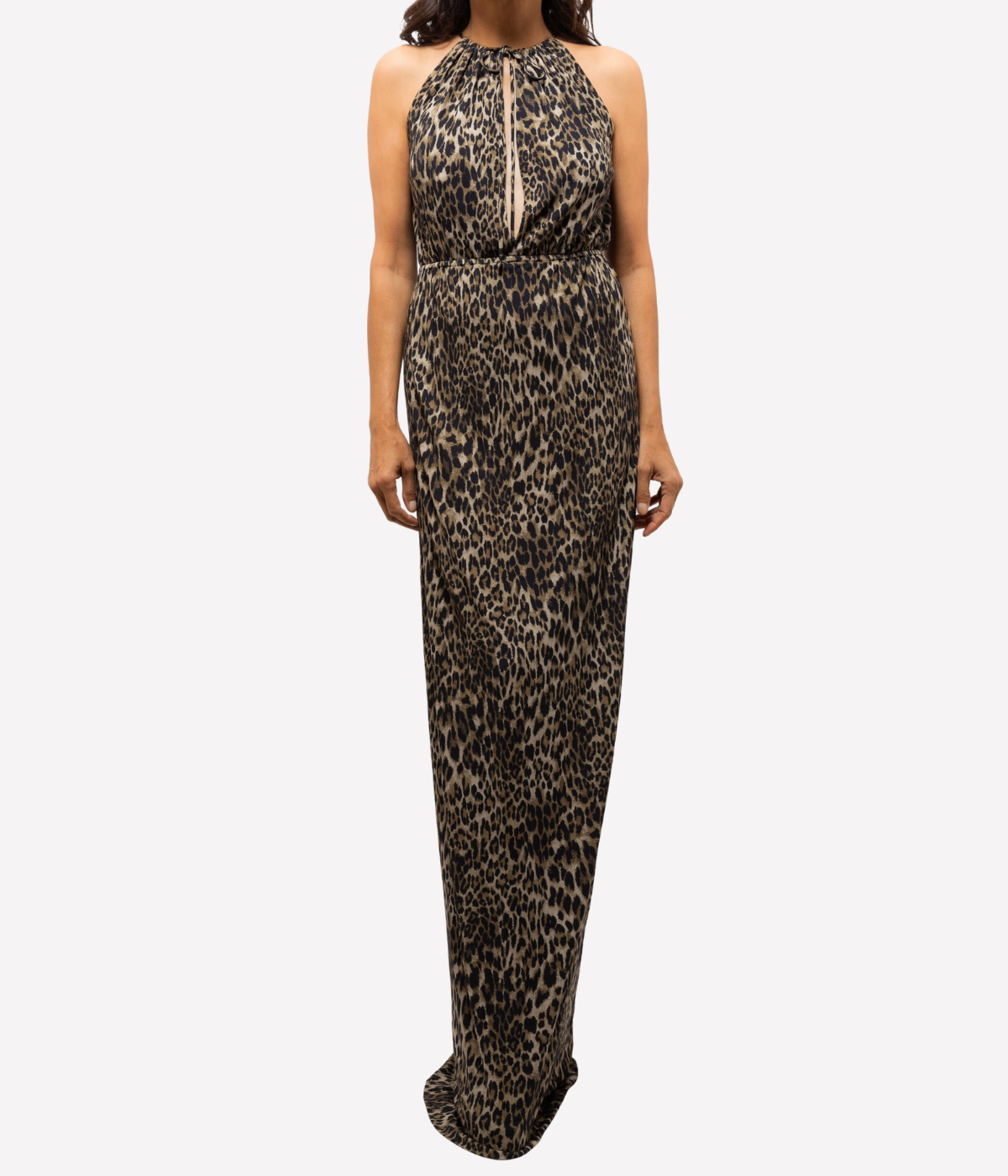 Vesper Dress in Vintage Leopard