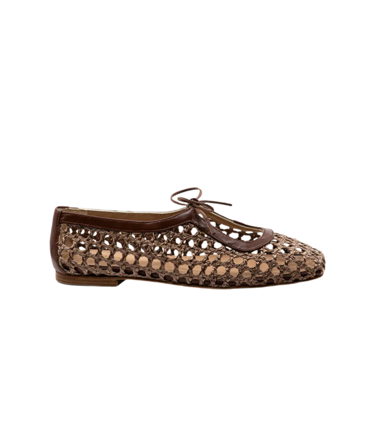 Amelia Flat in Brown