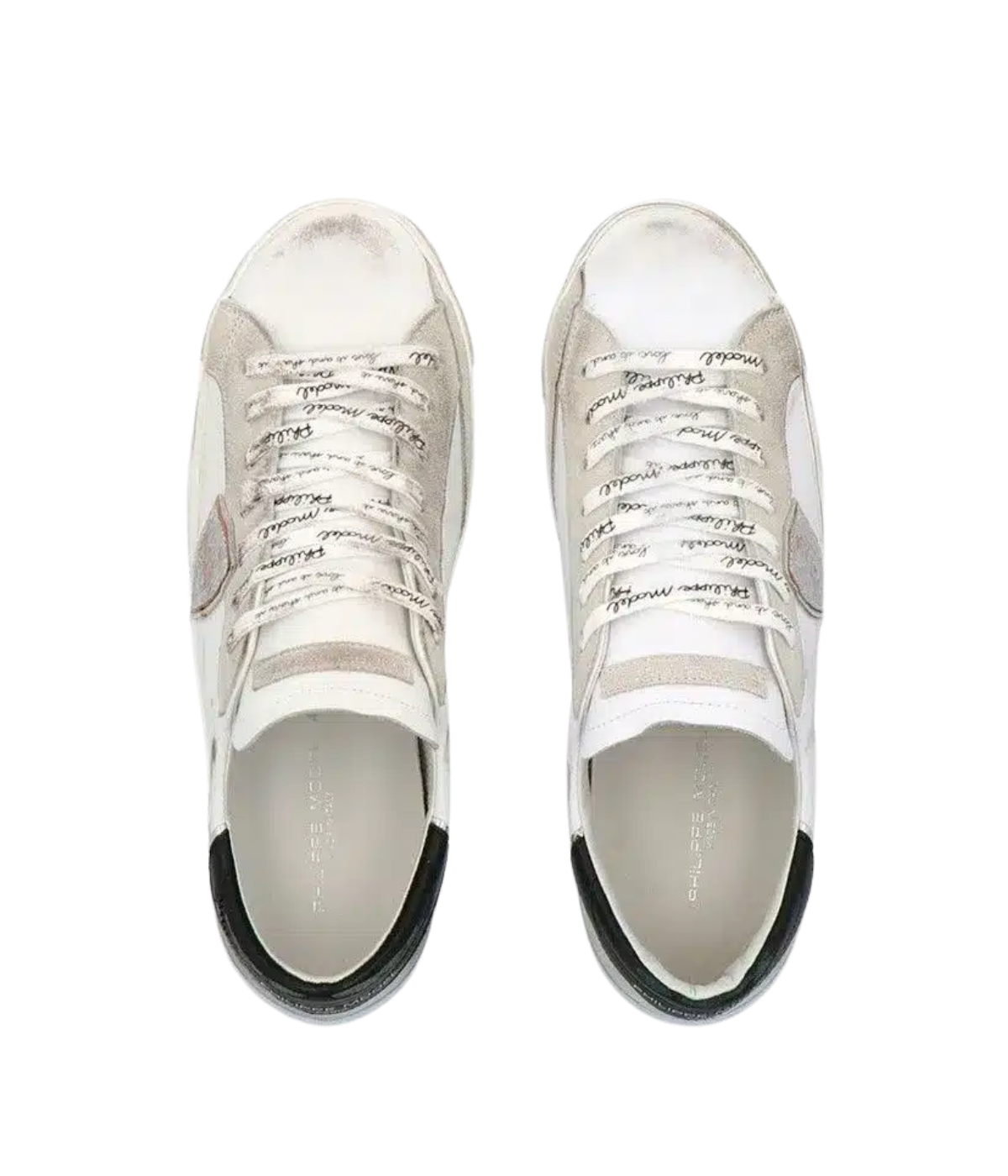 PRSX Low Woman in Foxy Lamine & Blanc Argent