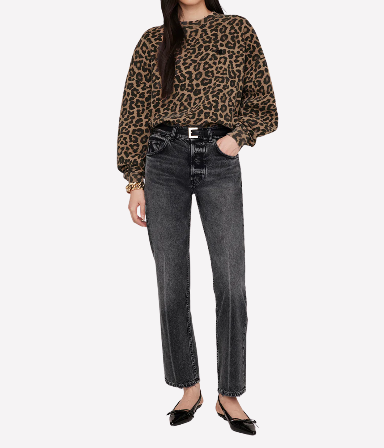 Miles Sweatshirt in Leopard