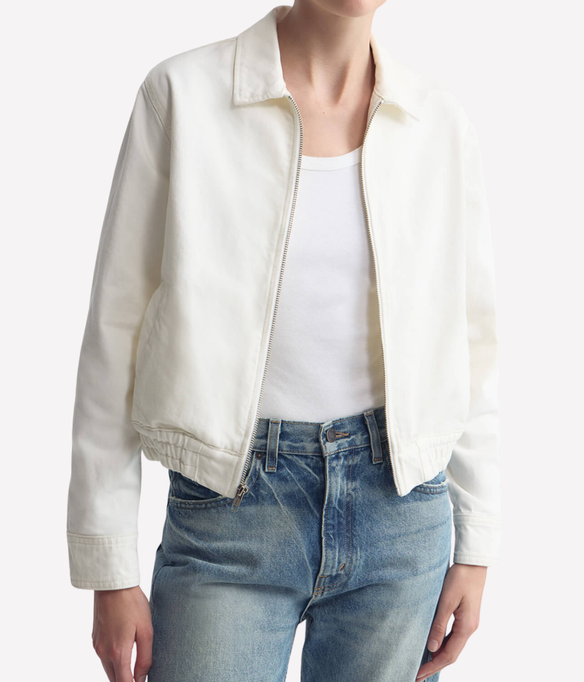 Najac Denim Jacket in Cream