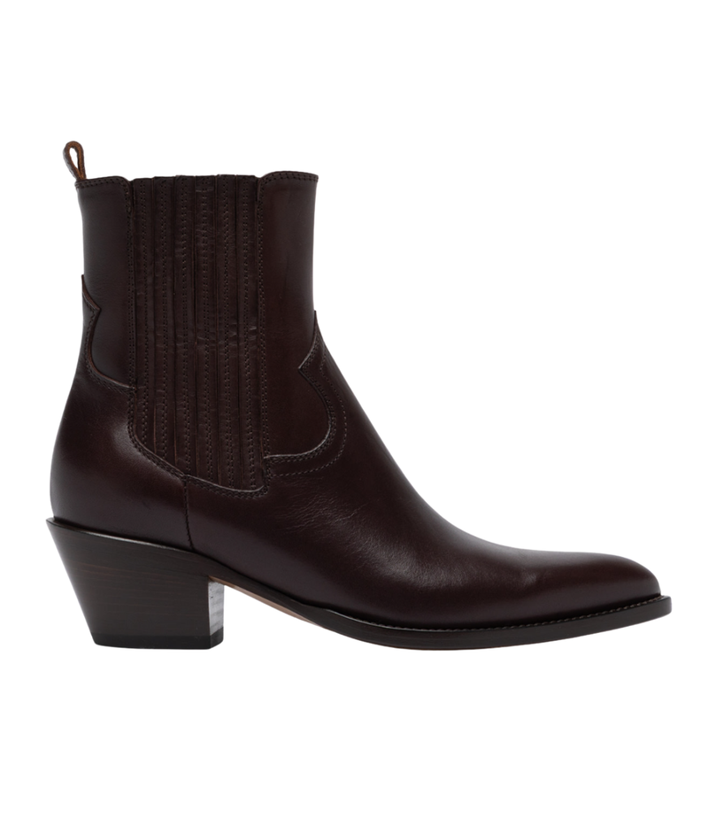 Annie Ankle Boot In Ebony