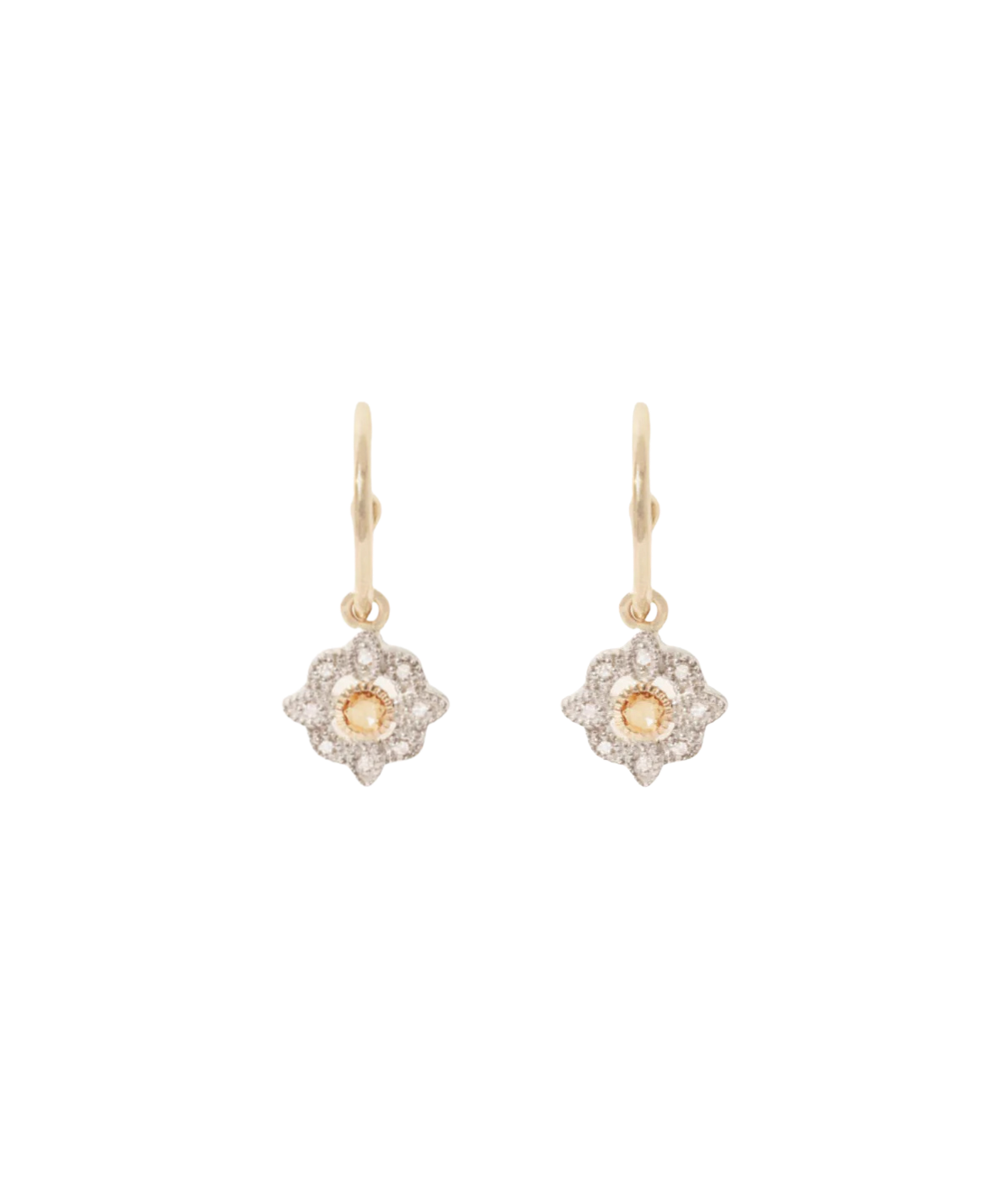 Bettina Earrings in Diamond
