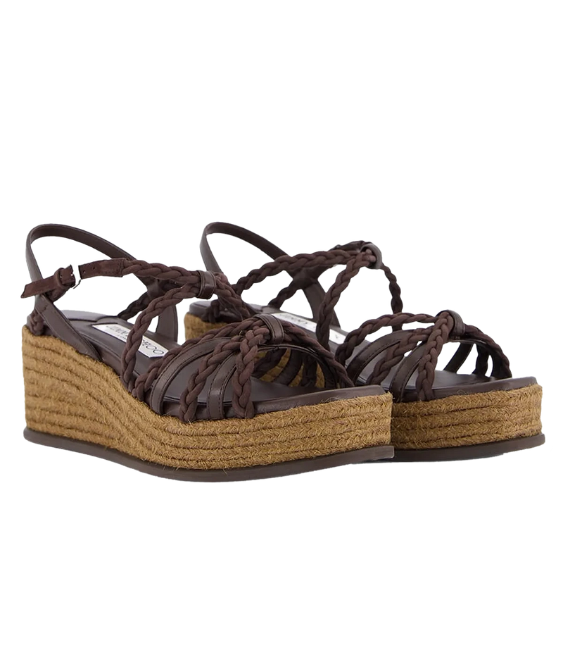 Nyra 60 Wedge In Chocolate Coffee