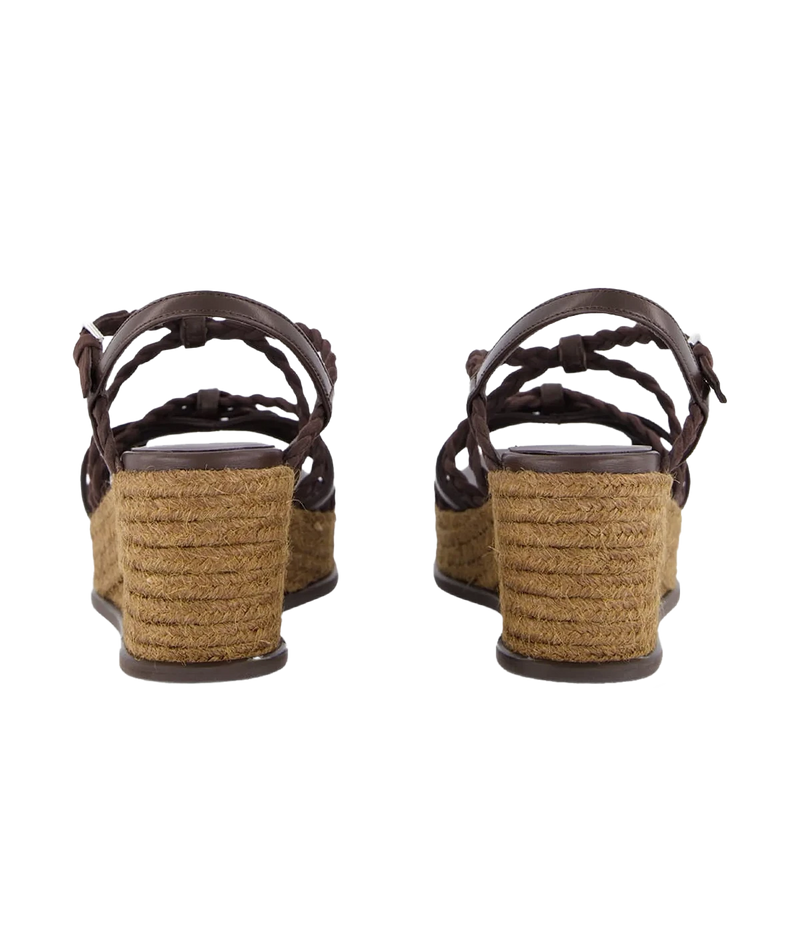 Nyra 60 Wedge In Chocolate Coffee
