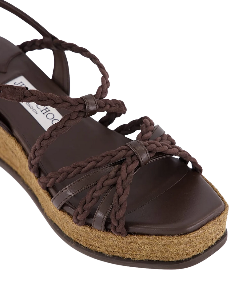 Nyra 60 Wedge In Chocolate Coffee