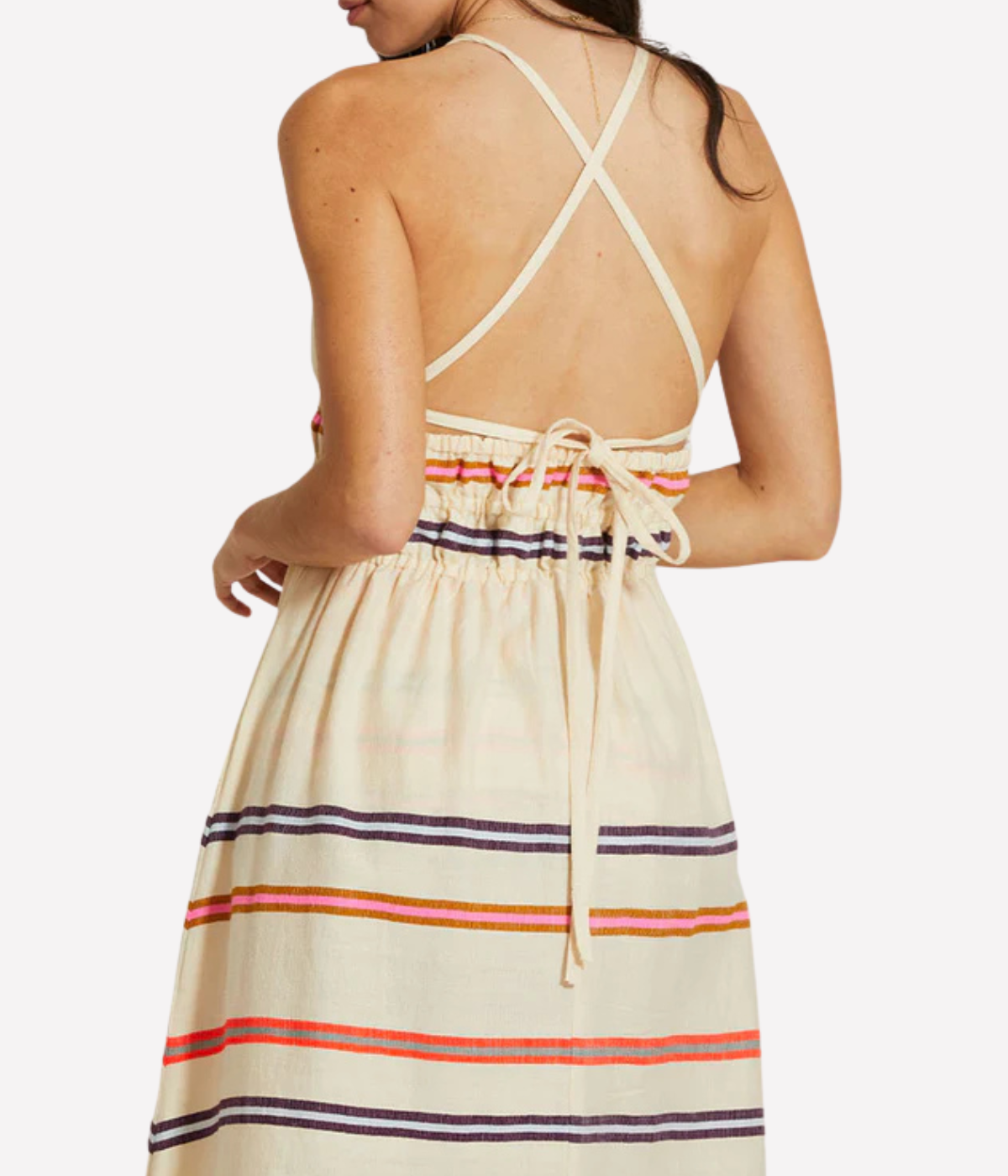 Gete Triangle Dress in Niyoni Freesia
