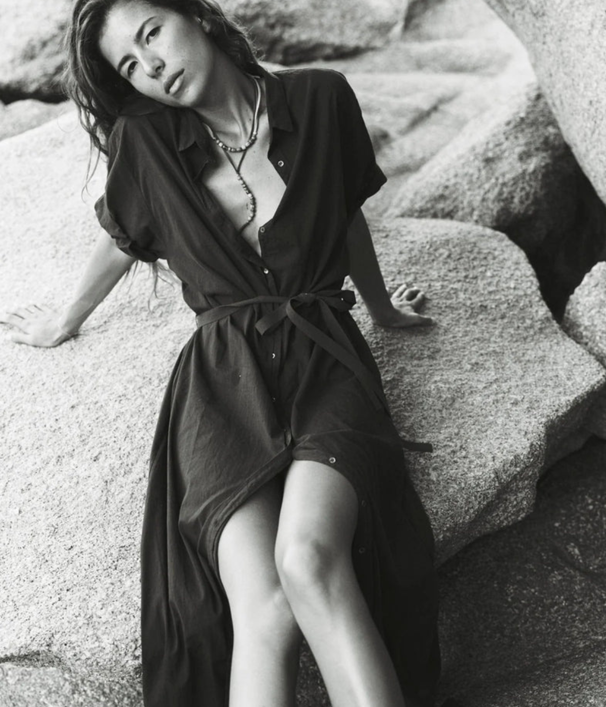 Linnet Dress in Black