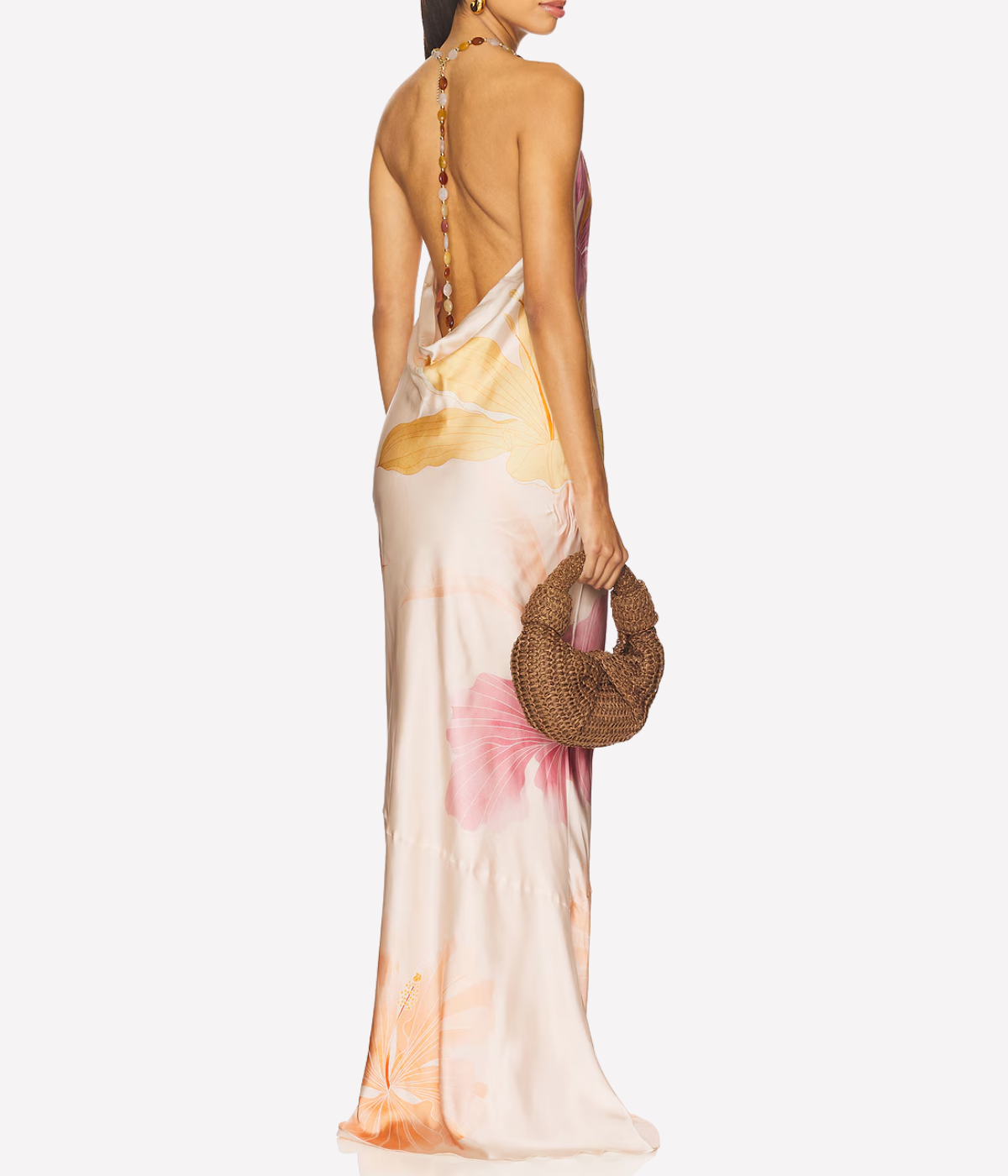 Padma Dress in Peche Primavera
