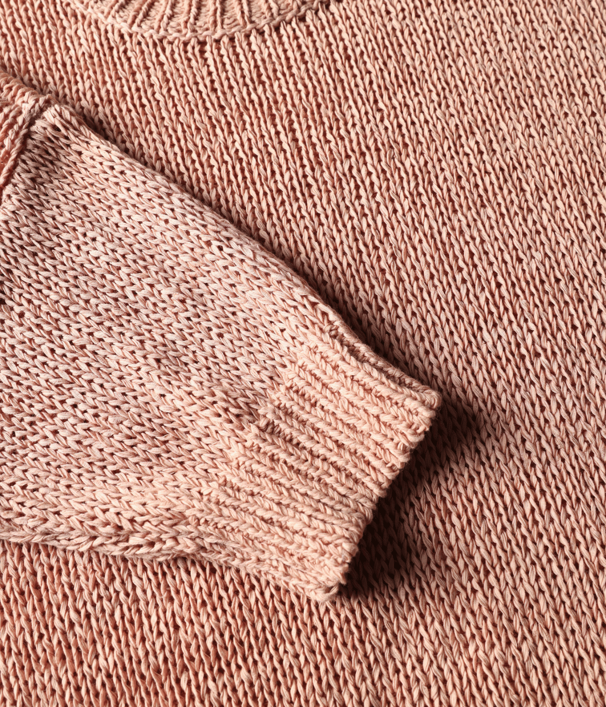 Knit Ss Roundneck In Nude