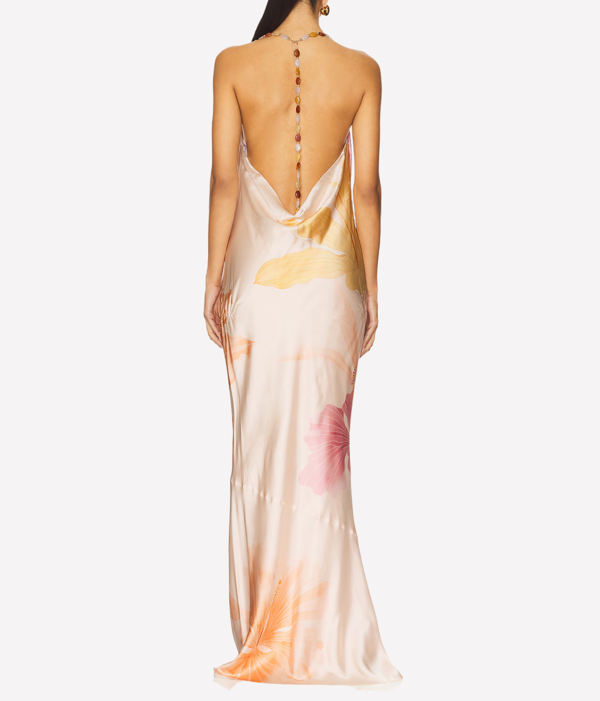 Padma Dress in Peche Primavera